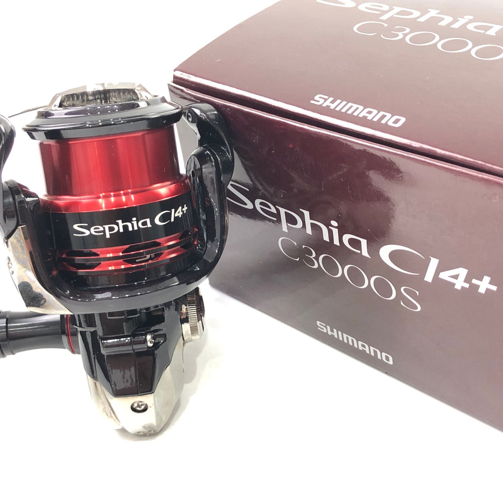 シマノ 12 セフィア C3000S スピニングリール ダブルハンドル 品 SHIMANO Sephia CI4 Fishing Reel 釣具 リール エギング イカ釣り エギ 海釣り ロッド