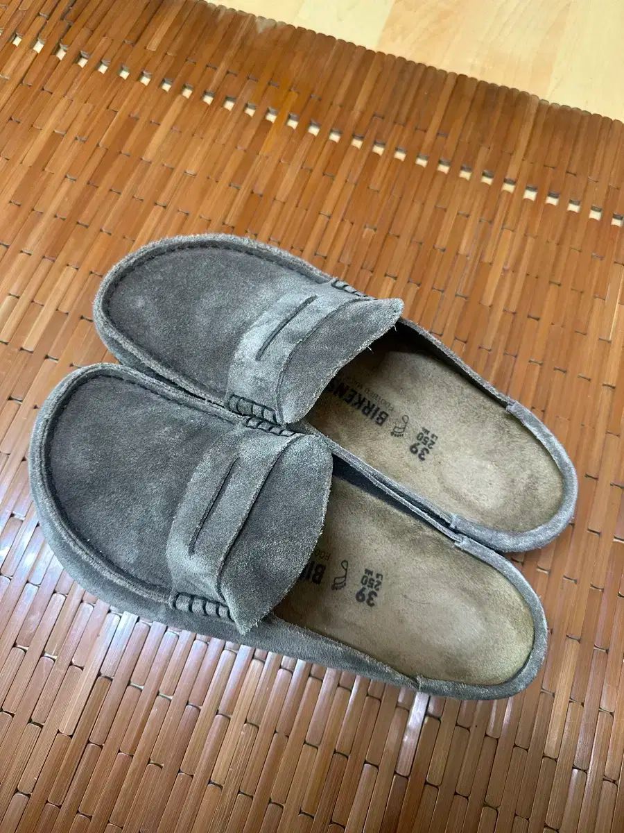 ビルケンシュトック ネイプルス コンクリートグレー 39 レギュラー 250