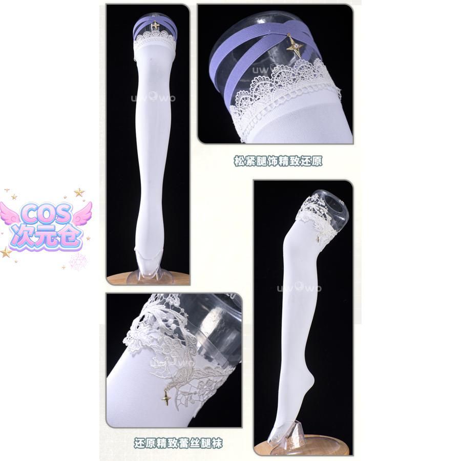 品質100％保証! 悠窩窩 コスプレ 衣装 星穹鉄道 精霊姫 知更鳥 ハロウィン 仮装 キャラクター服 強力な