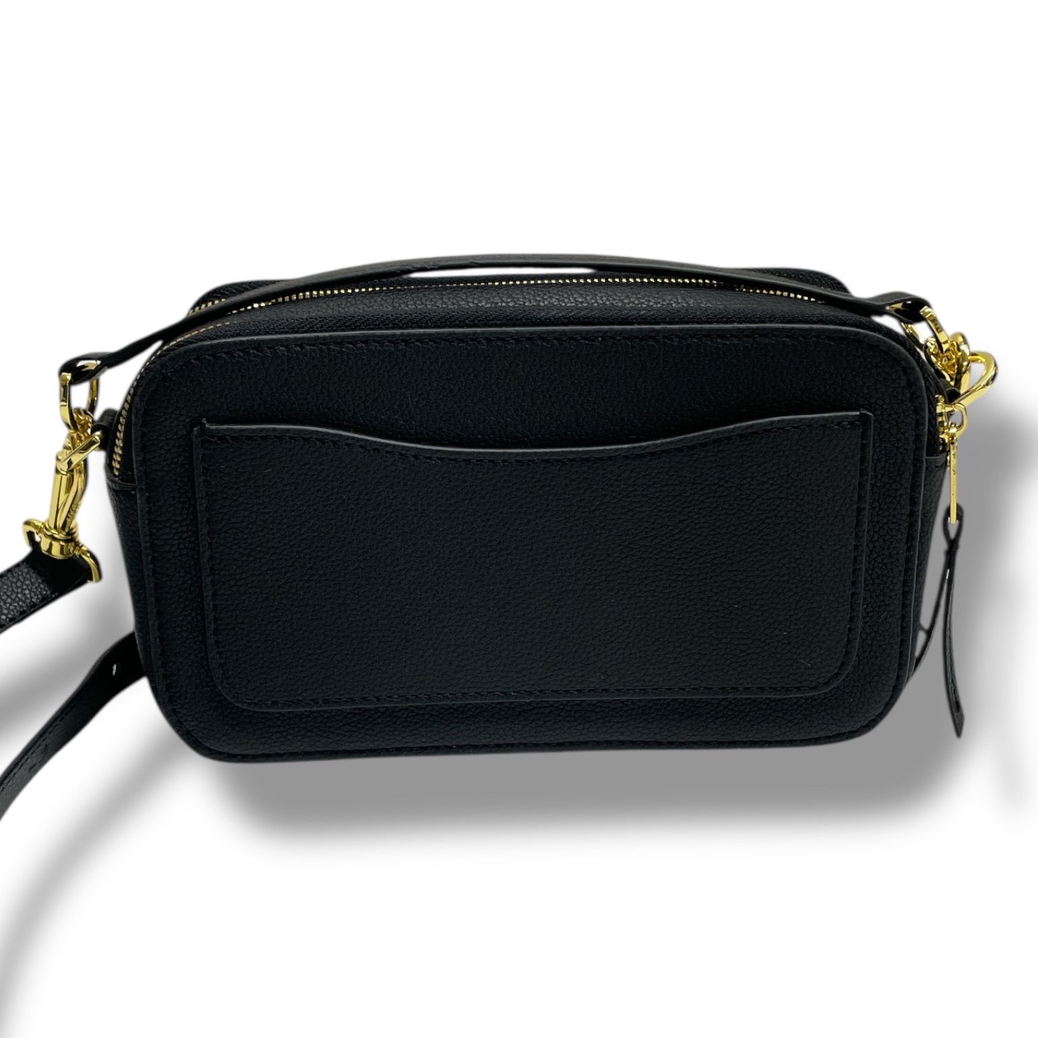 TOD S トッズ Tタイムレス レザーカメラバッグミニ 2WAYショルダーバッグ 布袋付 イタリア製 ダブルコンパートメント ブラック ゴールド 黒 金 レディース ゴーゴー古着マルイファミリー溝口店 24 No.129Y DECORATOM_COM_BR