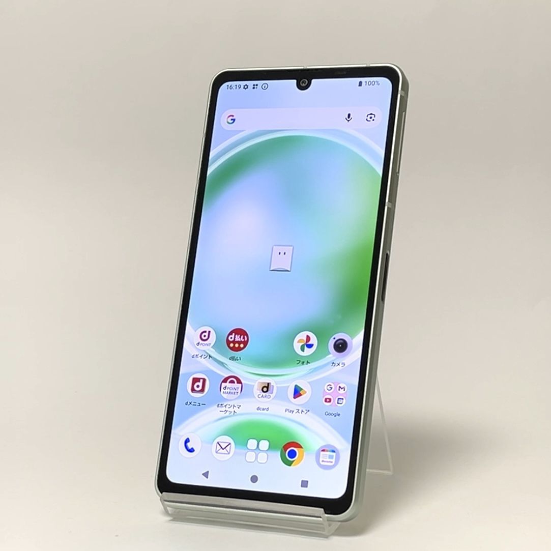 美品】AQUOS sense8 SH-54D docomo SIMフリー 128GB／6GB ペール