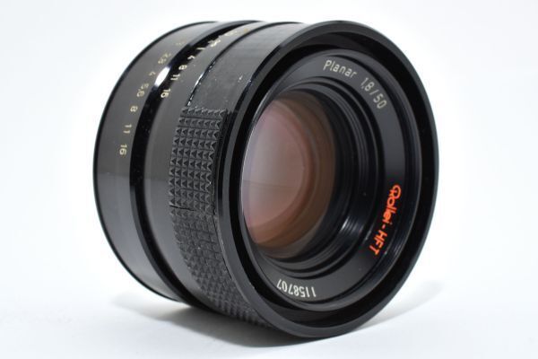 ☆実用品☆ ローライ Rollei-HFT Planar 50mm F1.8 QBMマウント