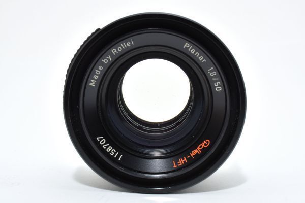 ☆実用品☆ ローライ Rollei-HFT Planar 50mm F1.8 QBMマウント
