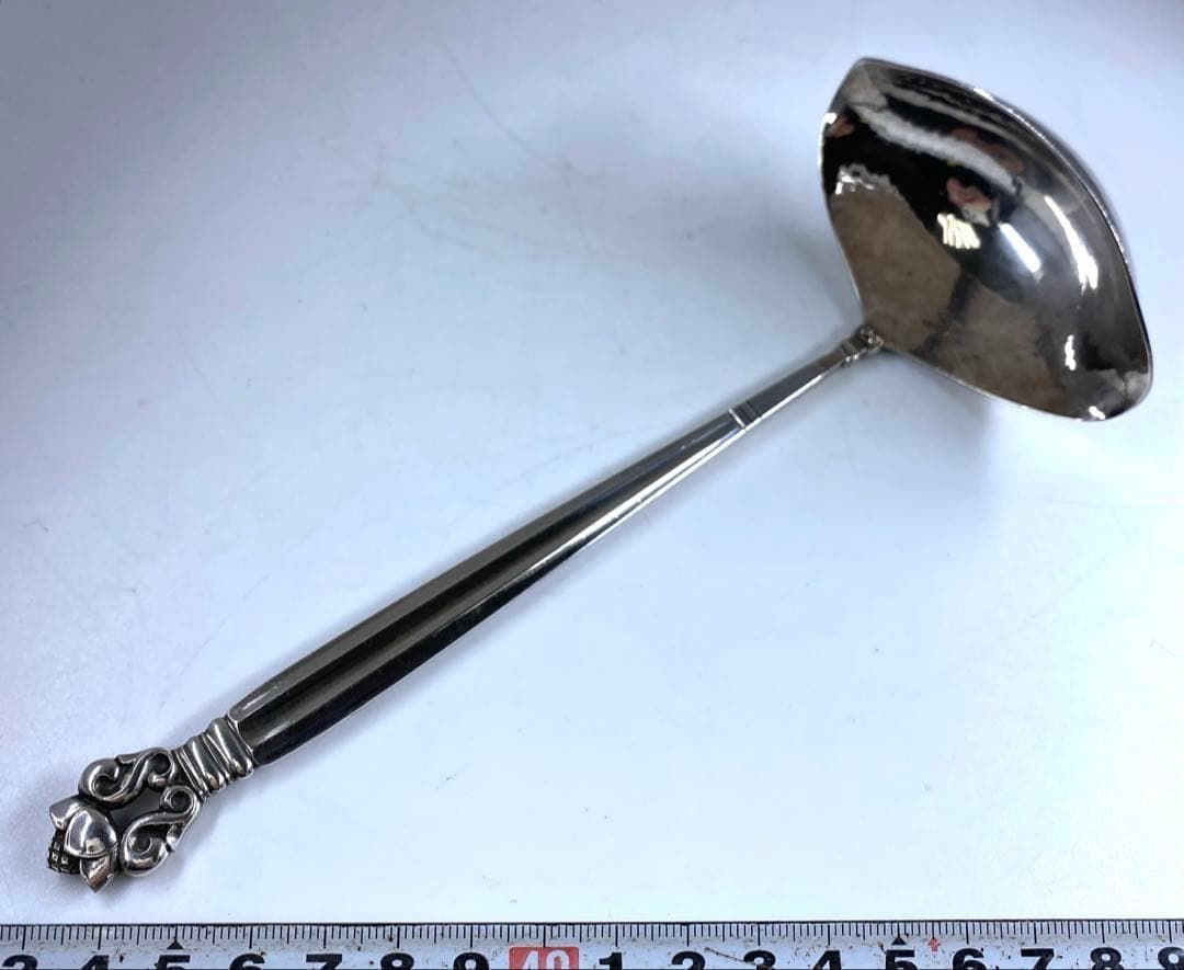 激 ジョージジェンセンエコーングレービーレードル大83g東な7-0128 2F