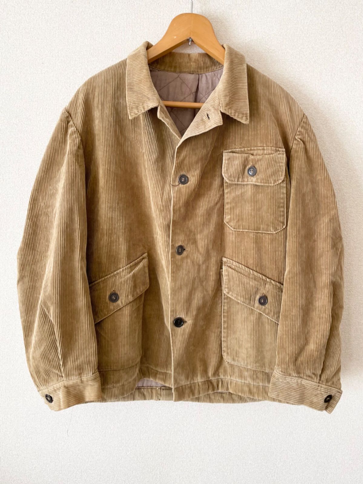 UNKNOWN コーデュロイハンティングジャケット