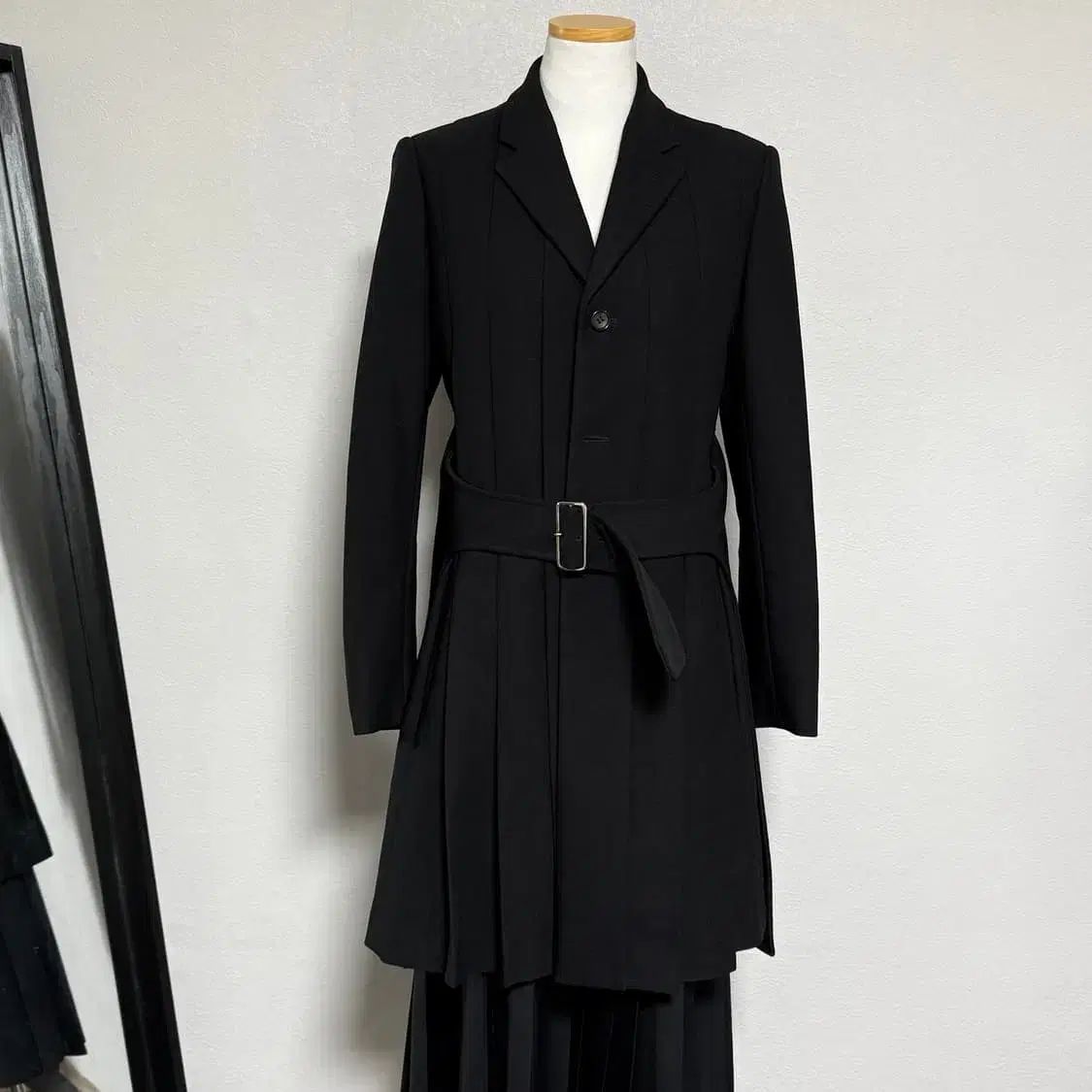 21aw COMME des GARCONS コム・デ・ギャルソン プリーツ ベルト付き