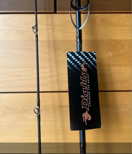  アブガルシア ディアブロ DiabLo A 24トングラファイト製 軽量＆強力 エキストラヘビーアクション 多彩な釣りに最適 信頼性と感度 8フィートで兼ね備え ルアーロッド ロッド