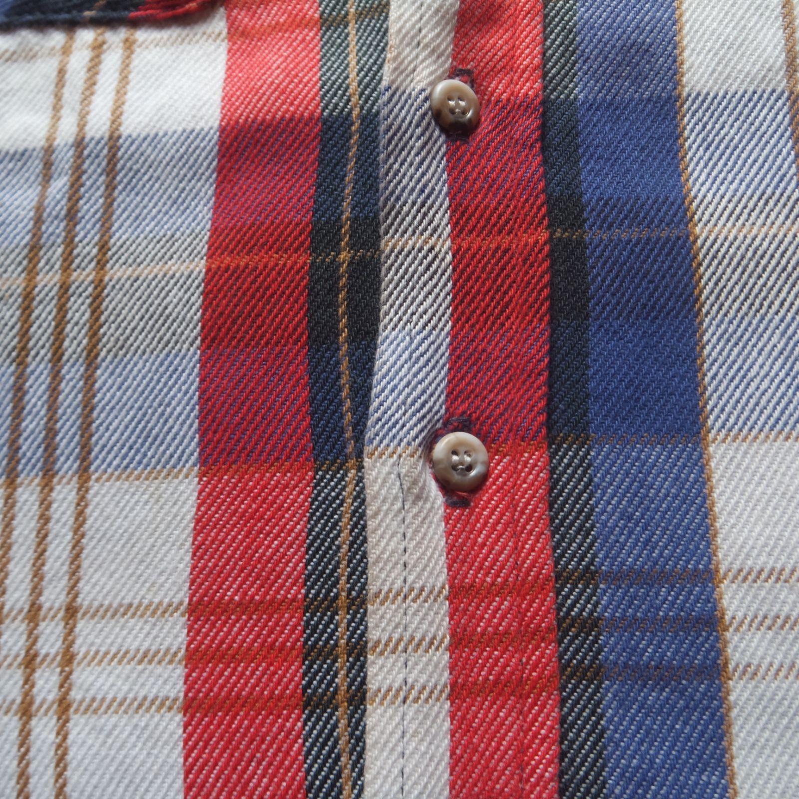 【特売バーゲン】 70s80s fivebrother heavynel shirt ファイブブラザー ネルシャツ