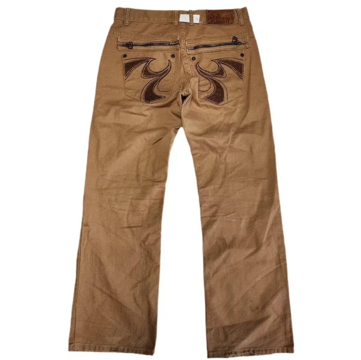 Cloud72 Y2k ロックシーク フレイム パンツ