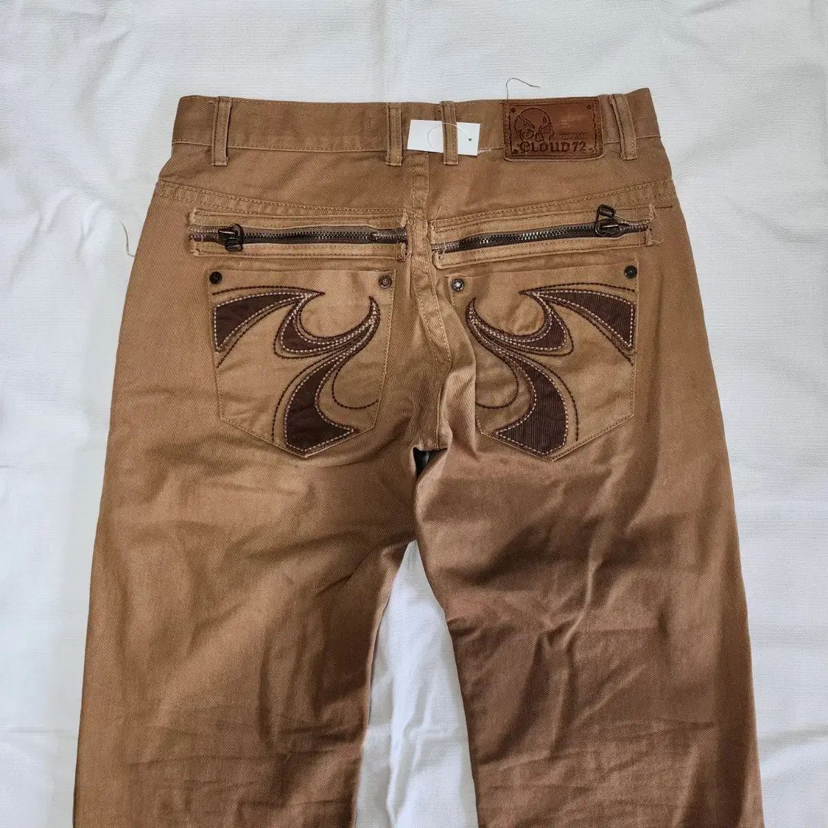  Cloud 72 Y 2 k ロックシーク フレイム パンツ チノパン パンツ