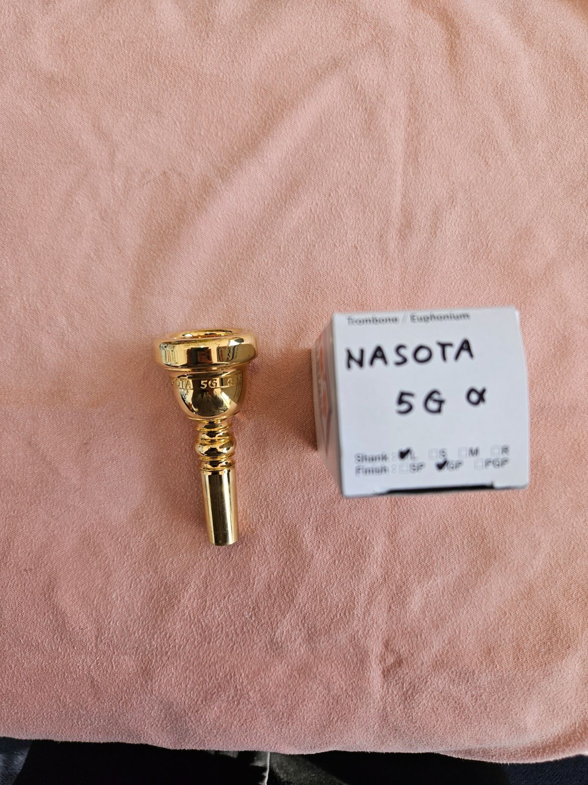 品 willie s ユーフォニアム マウスピース NASOTA 5Gα GP