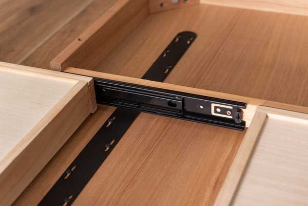 両側引き出し付き