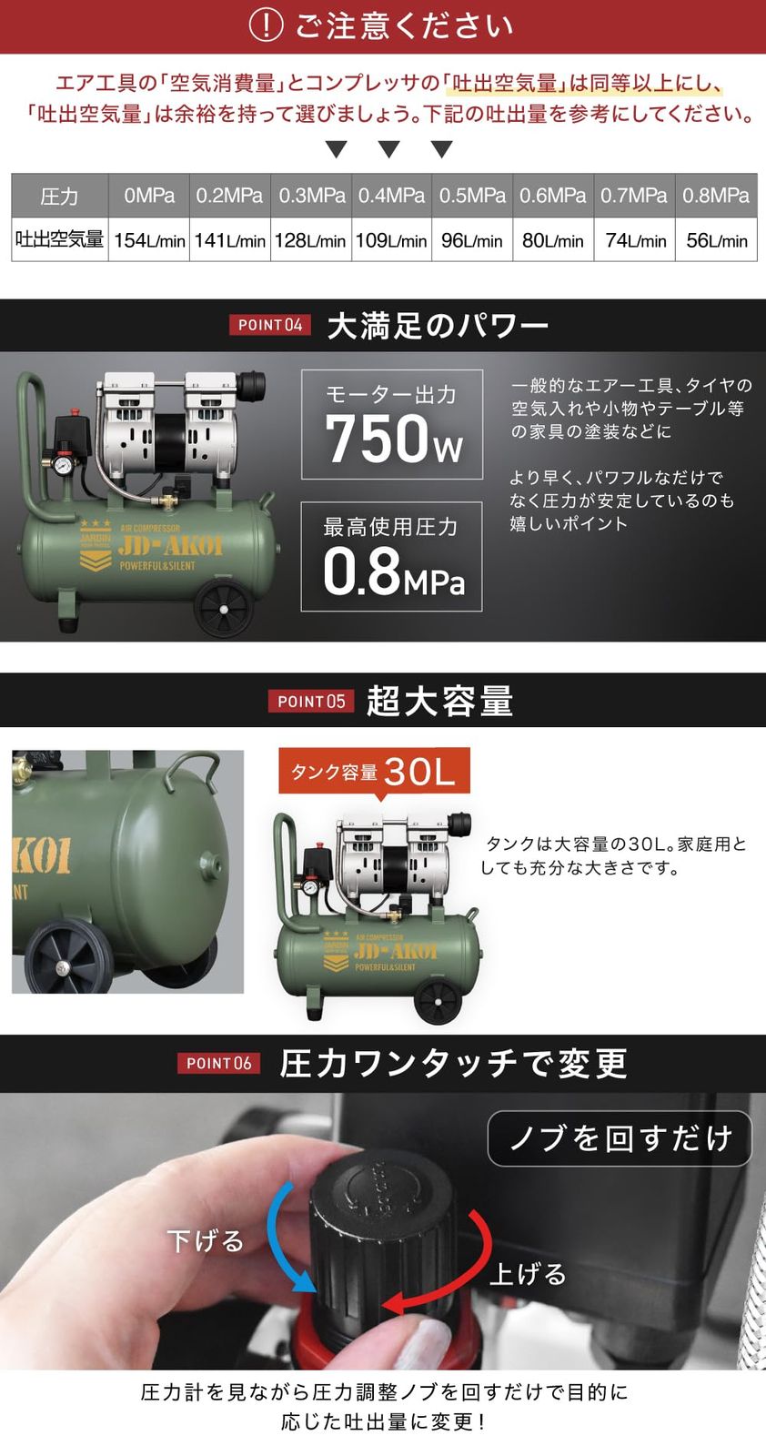 静音 ハイパワー