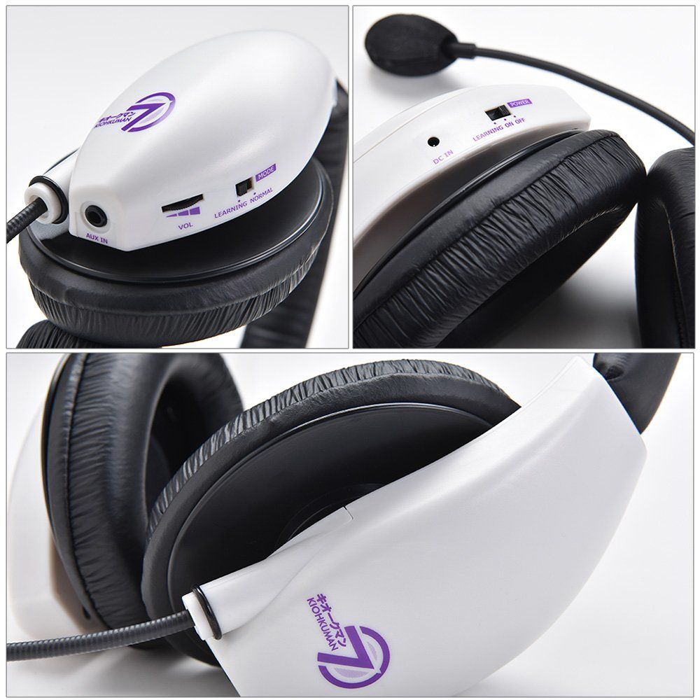 キオークマン7 フルセット オプション品付き 日本製 密閉型 ヘッドセット型 語学学習機 SH-9501AC VETTDRUCK_DE