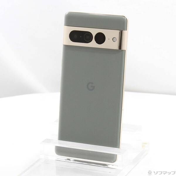中古品〕 Google Pixel 7 Pro 128GB ヘイゼル GA03464-JP SIMフリー【371】