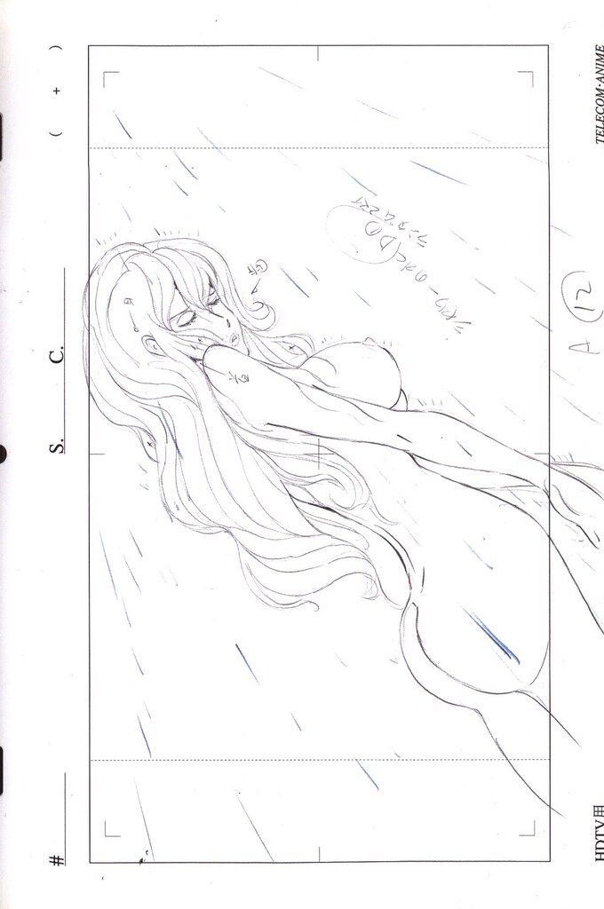 テレコム アニメーションフィルム原画集 vol.2 横堀久雄 新TVシリーズOP原画集