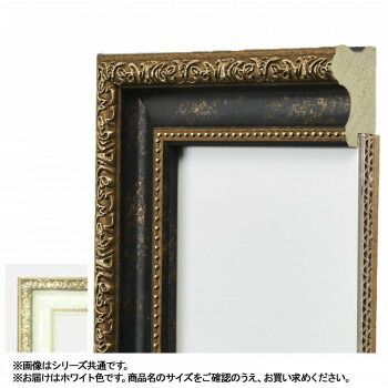 アルナ 樹脂フレーム デッサン額 1644 ホワイト 正方形250角 13683