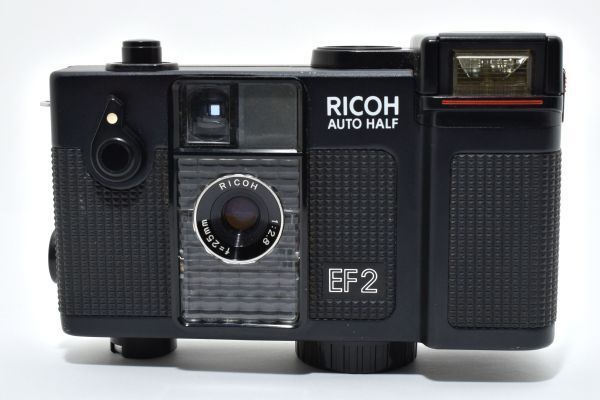 リコー Ricoh AUTO HALF EF2 ブラック 25mm F2.8 コンパクトカメラ 5098_97_60