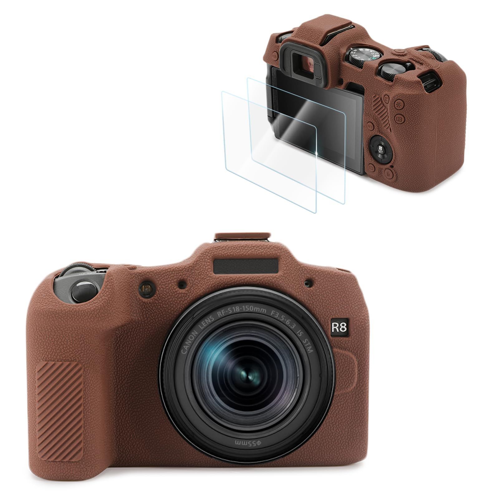 特価商品】ソフトなシリコン製 R8ボディケース 0.25mm]、EOS ミラー