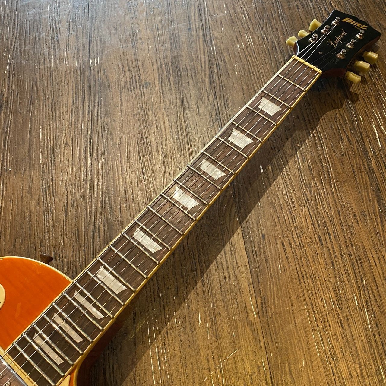 Blitz by Aria Pro II Leopard Les Paul Type Electric Guitar エレキ