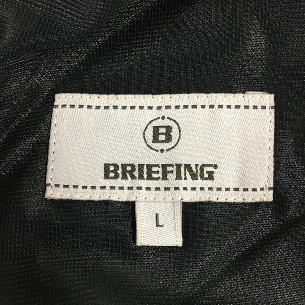 ブリーフィング アウターベスト 黒 フリース サイド切替 レディース L ゴルフウェア BRIEFING 公式球 格安ゴルフ用品