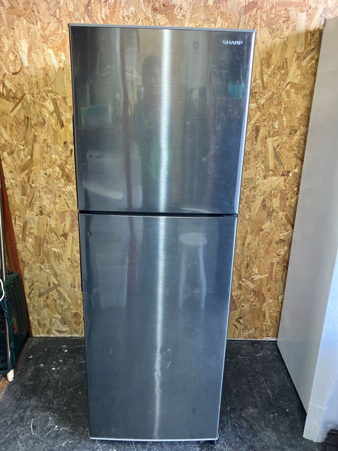 大阪引取 SHARP 冷蔵庫 SJ-D23E-S 225L 2019年製
