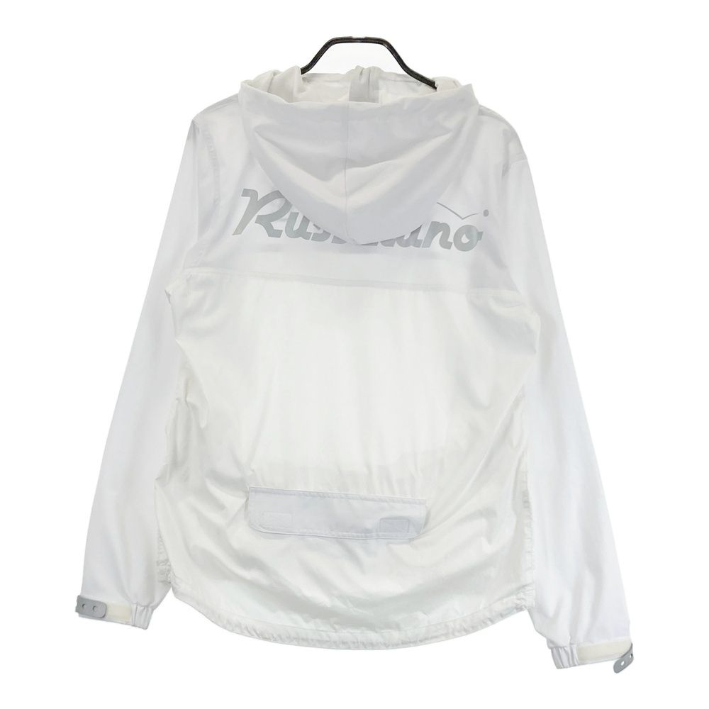 サイズ 4 RUSSELUNO ラッセルノ フード付 ハーフジップブルゾン ホワイト系 240101539944 ゴルフウェア メンズ ストスト