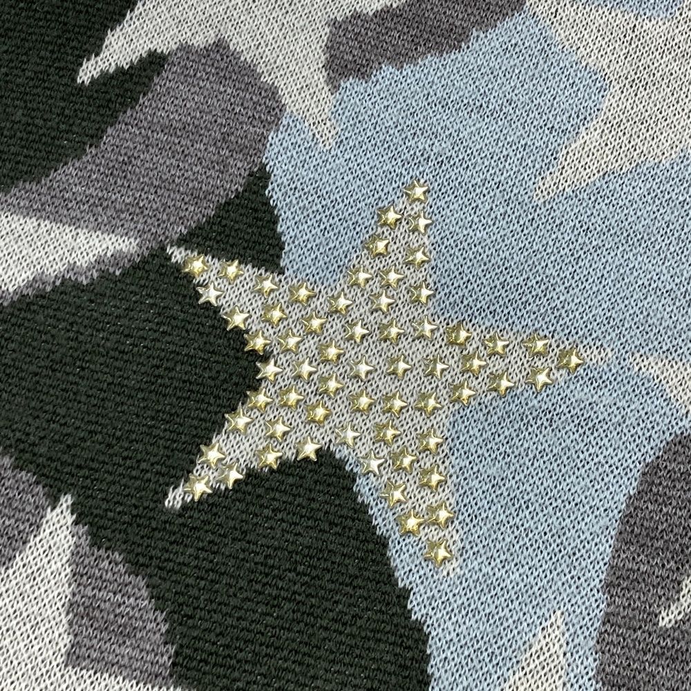 【新品】MARK&LONA マークアンドロナ　ニット　セーター　カモフラ　ゴルフ MARK&LONA マークアンドロナ ゴルフ ニット レディース ロゴ カモフラ