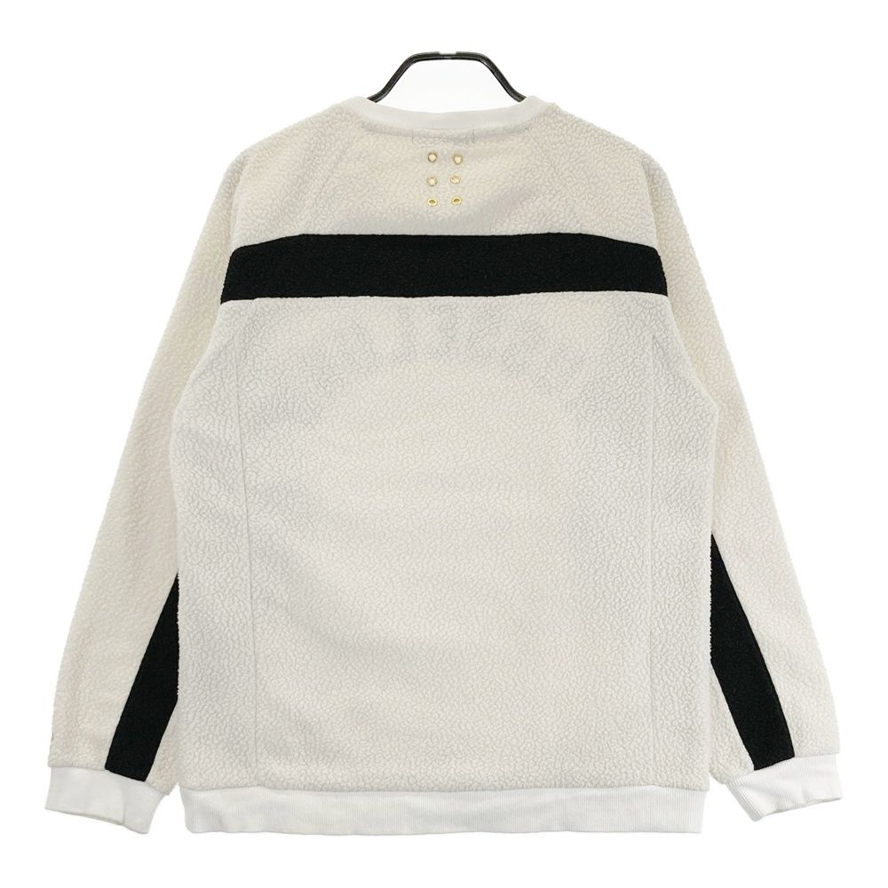 サイズ 4 RUSSELUNO ラッセルノ フリースボア 長袖トレーナー ルチャ ホワイト系 240101544381 ゴルフウェア メンズ ストスト