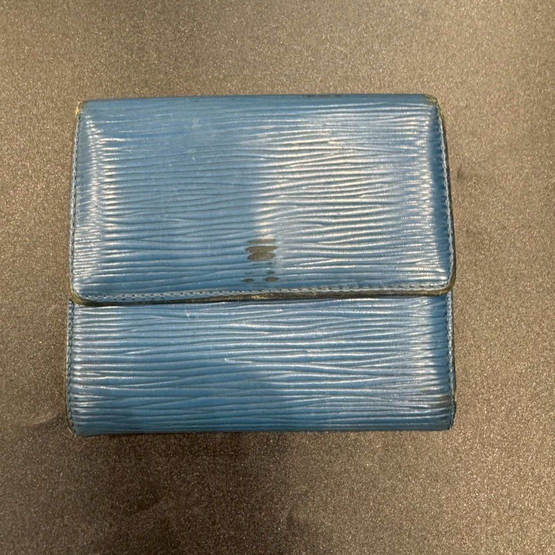 ルイヴィトン エピ 財布 青 B25101218