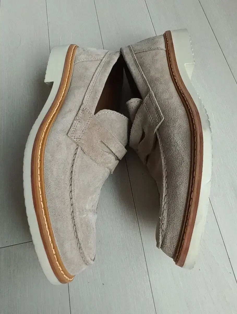 IMAC イタリア スエード メンズ ローファー 275