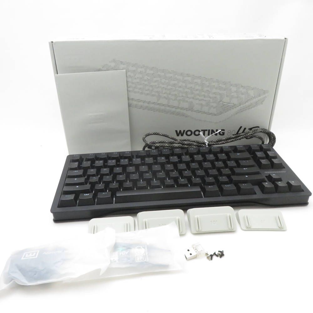 Wooting ウーティン W08T001 80HE ゲーミングキーボード 1点 有線 ANSI US PBT HO642