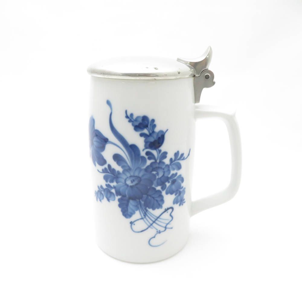 ROYAL COPENHAGEN ロイヤルコペンハーゲン キリンビアマグ 1985年 ブルーフラワー ビアマグ 1点 陶器 ビールジョッキ ビールグラス SC9310D1