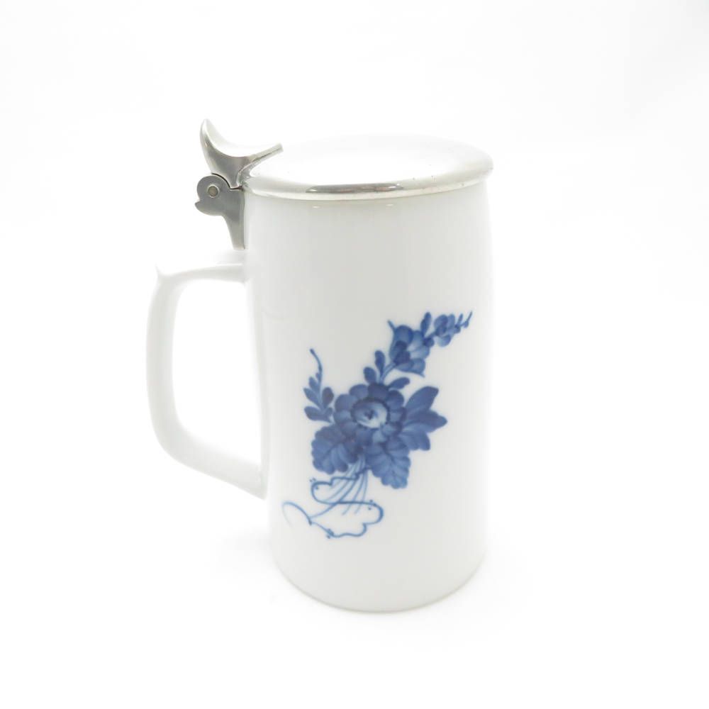 ROYAL COPENHAGEN ロイヤルコペンハーゲン キリンビアマグコレクション 1985年 ブルーフラワー ビアマグ 1点 陶器 ビールジョッキ ビールグラス SC9310D1