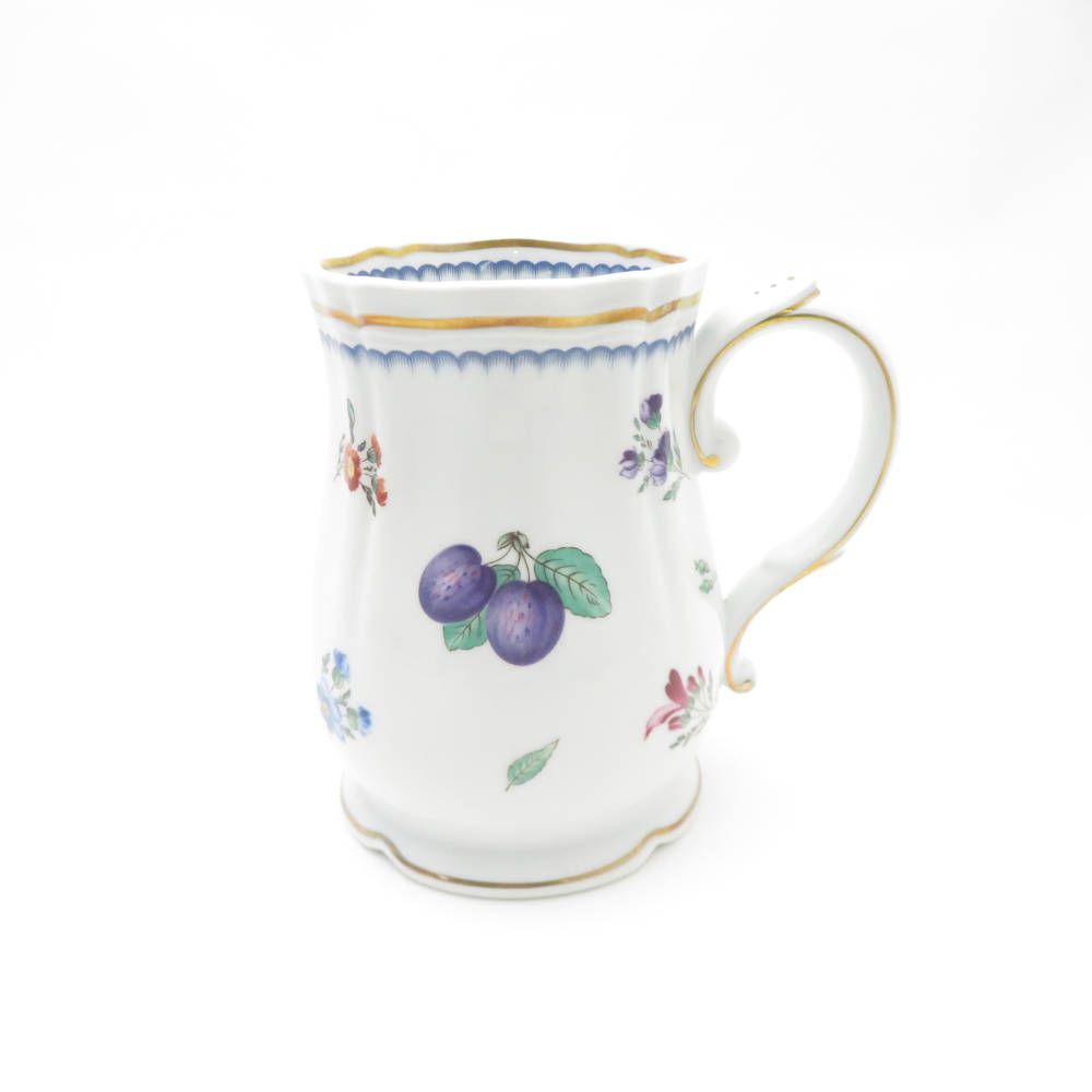 Richard Ginori リチャードジノリ キリンビアマグ 1983年 イタリアンフルーツ ビアマグ 1点 陶器 ビールジョッキ ビールグラス SC9311D1