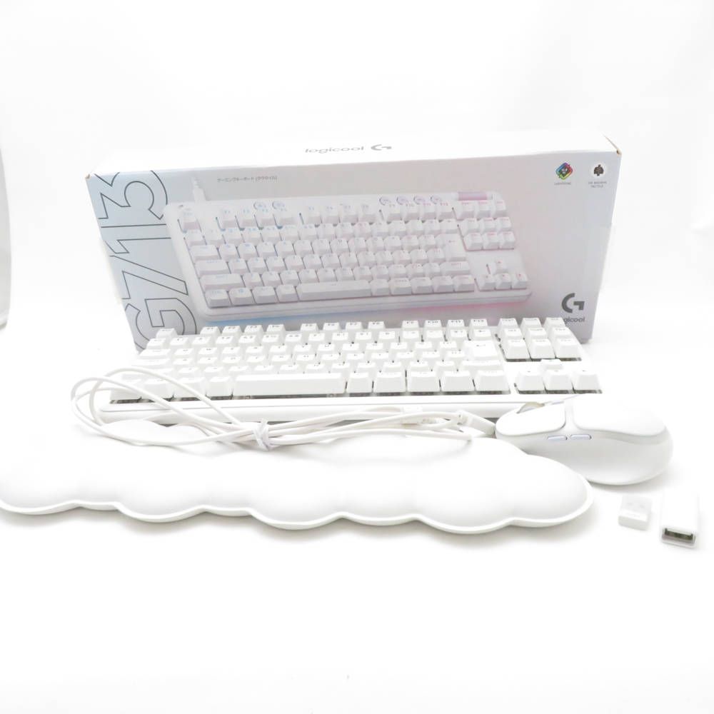 logicool G ロジクール G G713 G705 ゲーミングキーボード＆ワイヤレスマウス 2点 eスポーツ ゲーム 茶軸 HM866