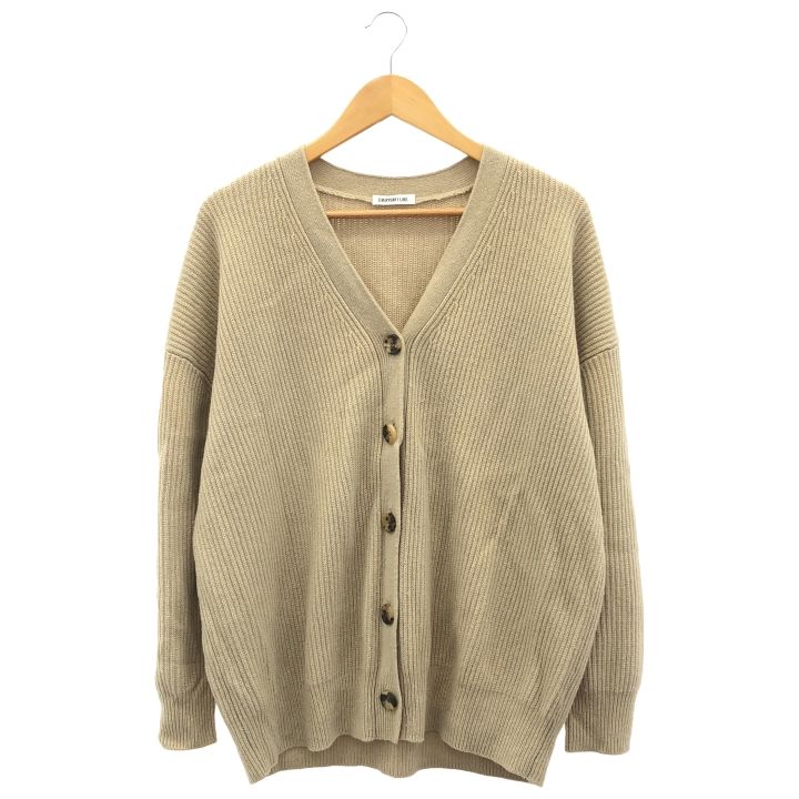 Deuxieme Classe (ドゥーズィエムクラス) ★★ ③ 21080500810030 EVERYDAY I LIKE. Basic Cashmere Vネックカーディガン レディース ベージュ FREE