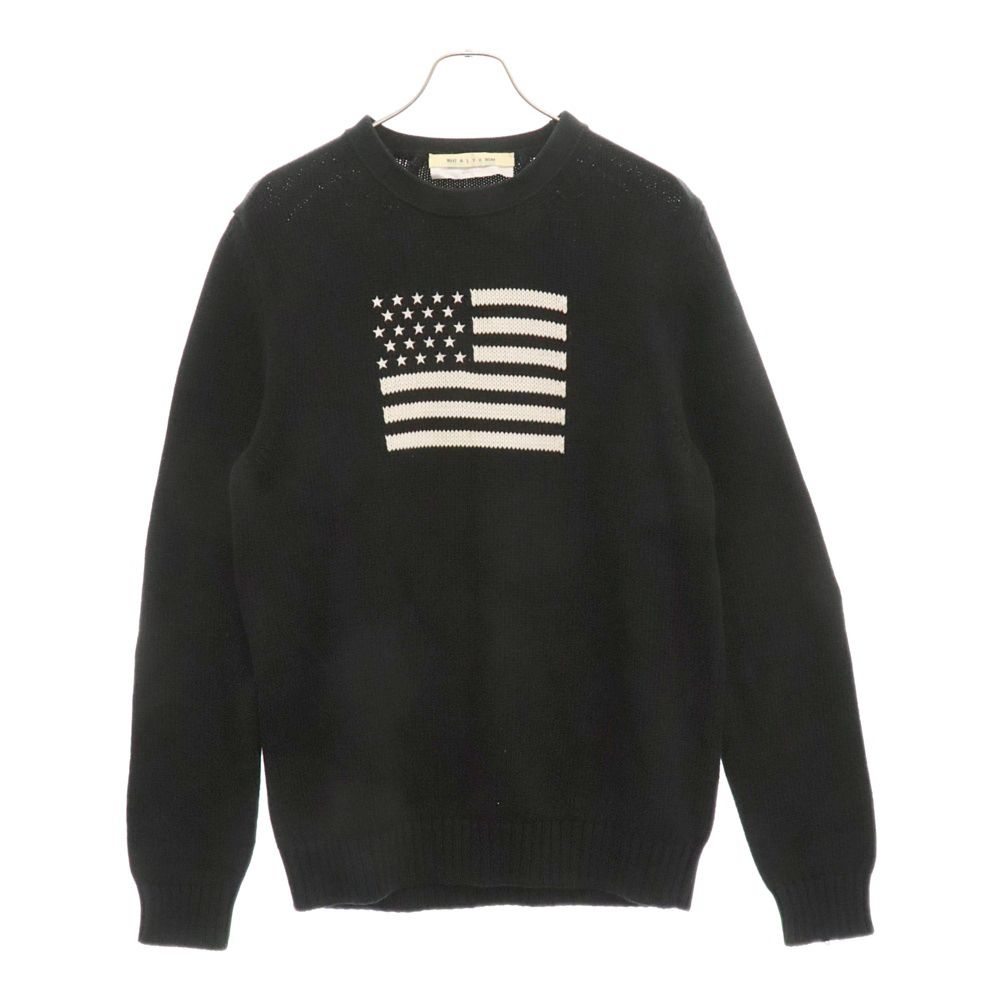 1017 ALYX 9SM (アリクス) ALLEGIANCE SWEATER 星条旗 アメリカ クルー