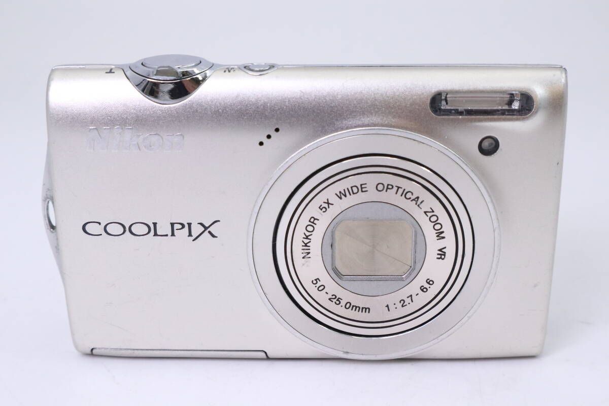 Nikon COOLPIX S 5100 ニコン コンパクトデジタルカメラ シルバー f 05552