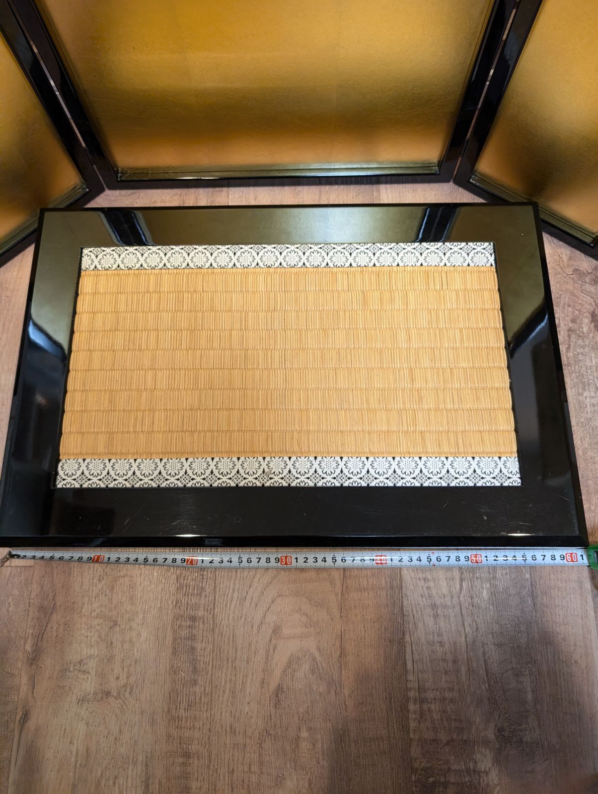 五月屏風 金色 金沢箔 金沢箔 五月屏風 金色 高さ45cm 安芸