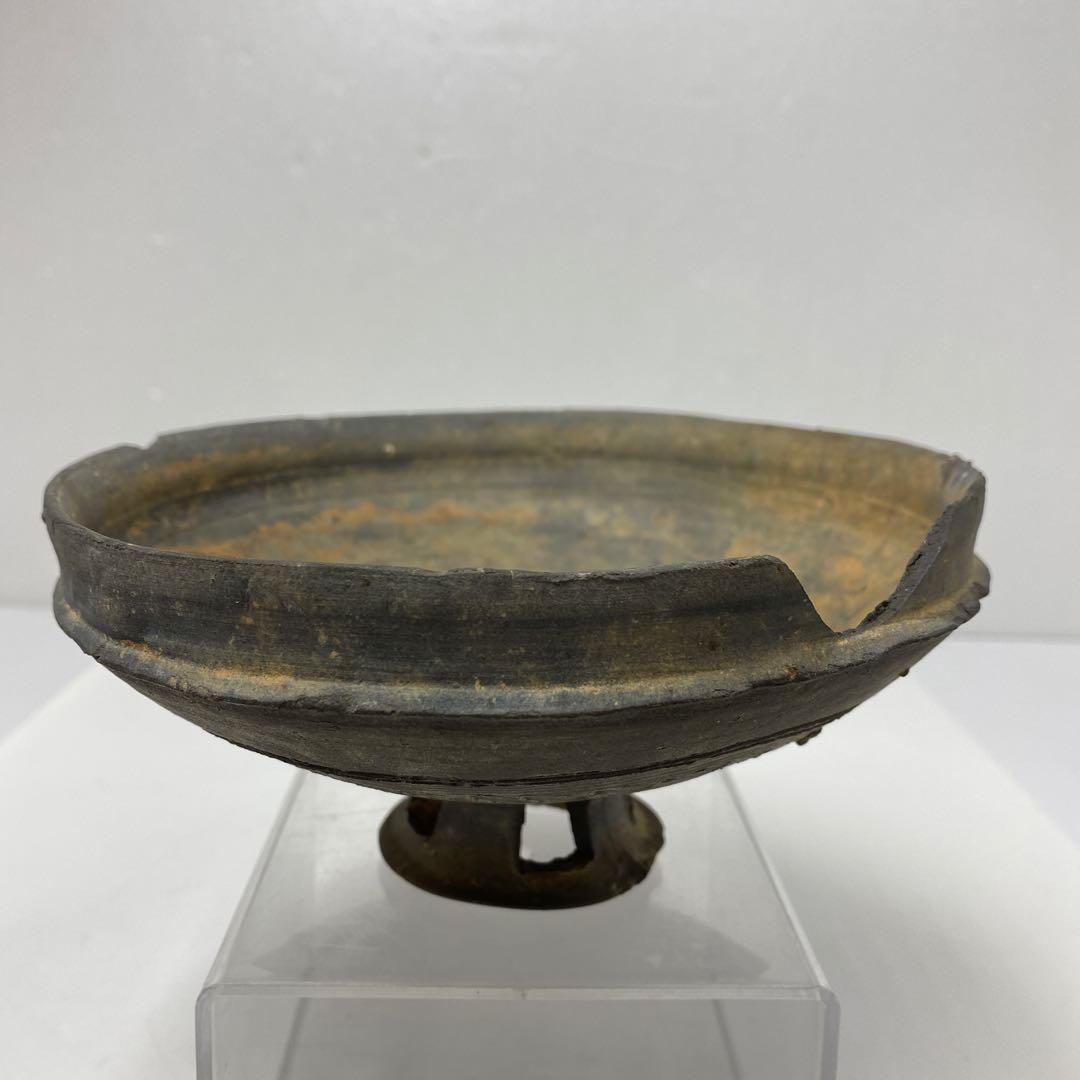 古代　新羅土器　鉢　タサオ　口径15.6㎝　東里7-0131① 古代 新羅土器 鉢 タサオ 口径15.6㎝ 東里7-0131① - メルカリ