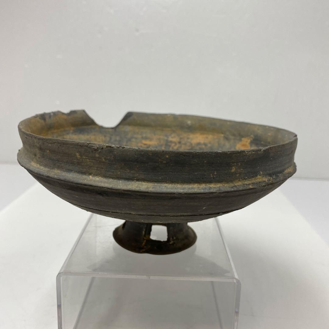 古代 新羅土器 鉢 タサオ 口径15.6㎝ 東里7-0131① - メルカリ