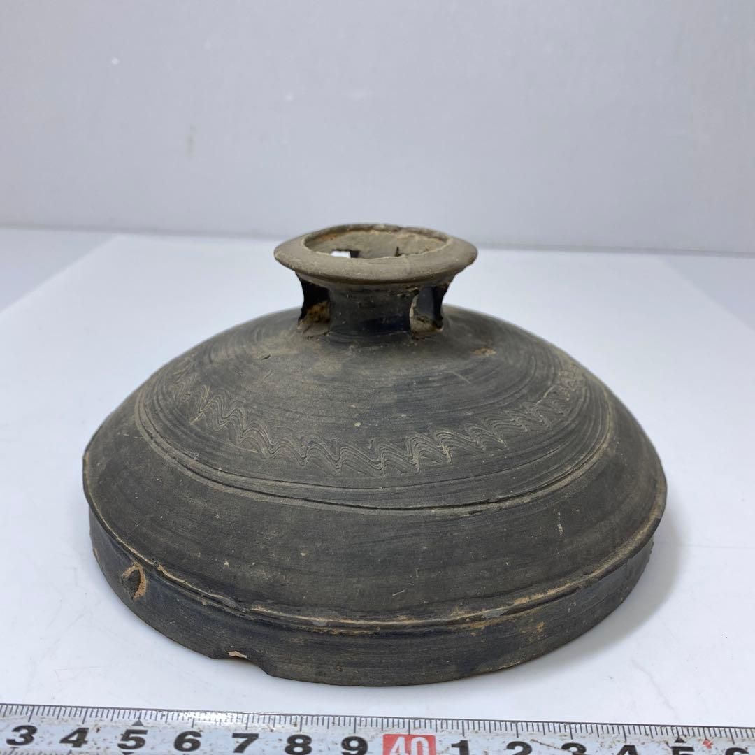 古代　新羅土器　鉢　タサオ　口径15.6㎝　東里7-0131① 古代 新羅土器 鉢 タサオ 口径15.6㎝ 東里7-0131① - メルカリ