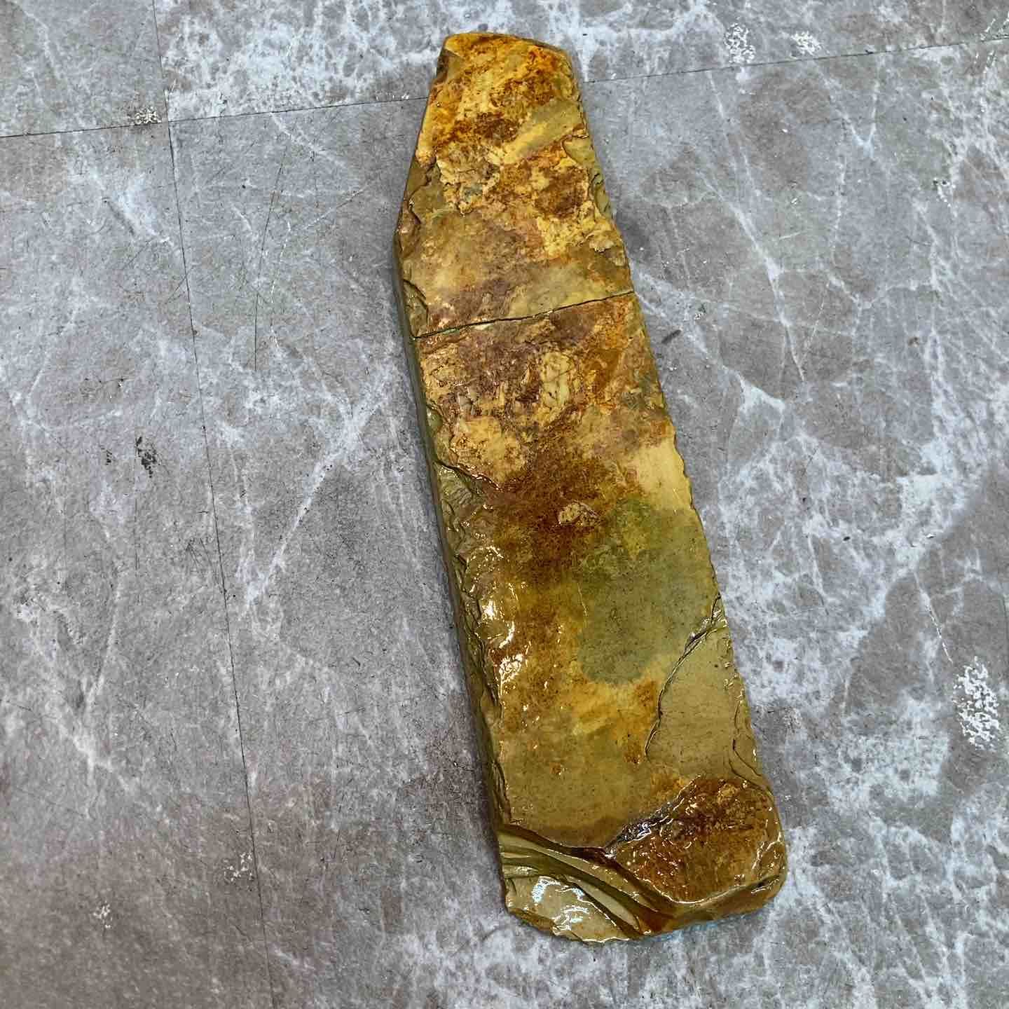 天然砥石 加藤鉱山中山本戸前入混浅黄砥石 仕上砥石 八潮店