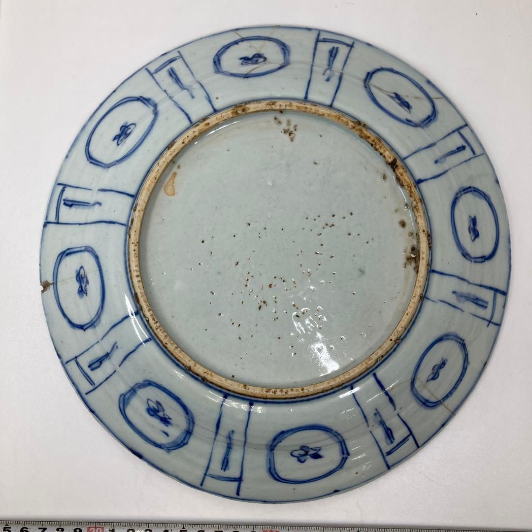 中国明時代 古染付芙蓉手大皿 トコオ 東里7-0131① - メルカリ