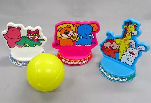 [Used] Happy Meal Tabekko Animal Bowling Game “Tabekko Animal Vol.2” Happy Set