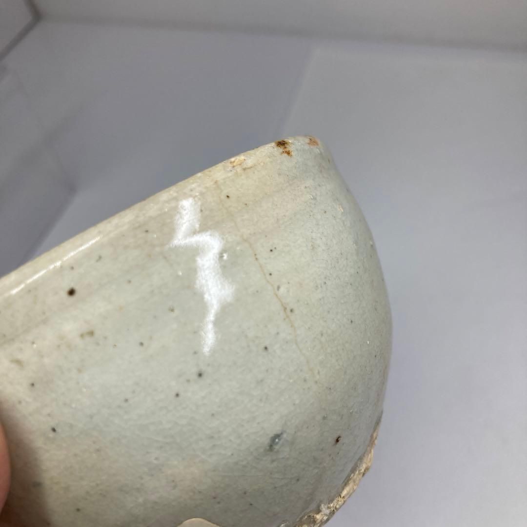 李朝　青白磁 茶碗Ｂ　タニチ　口径9㎝　東里7-0131☆2F 李朝 青白磁 茶碗B タニチ 口径9㎝ 東里7-0131☆2F - メルカリ