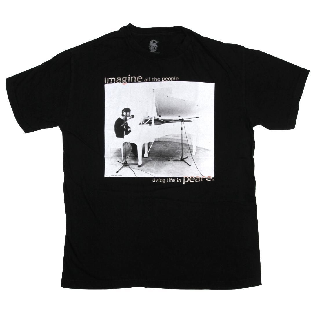 M】00s JOHN LENNON ジョンレノン IMAGINE イマジン Tシャツ - メルカリ