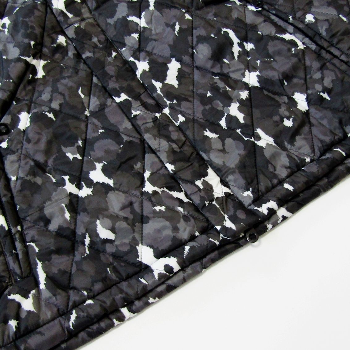 レオパードプリント中綿ブルゾン