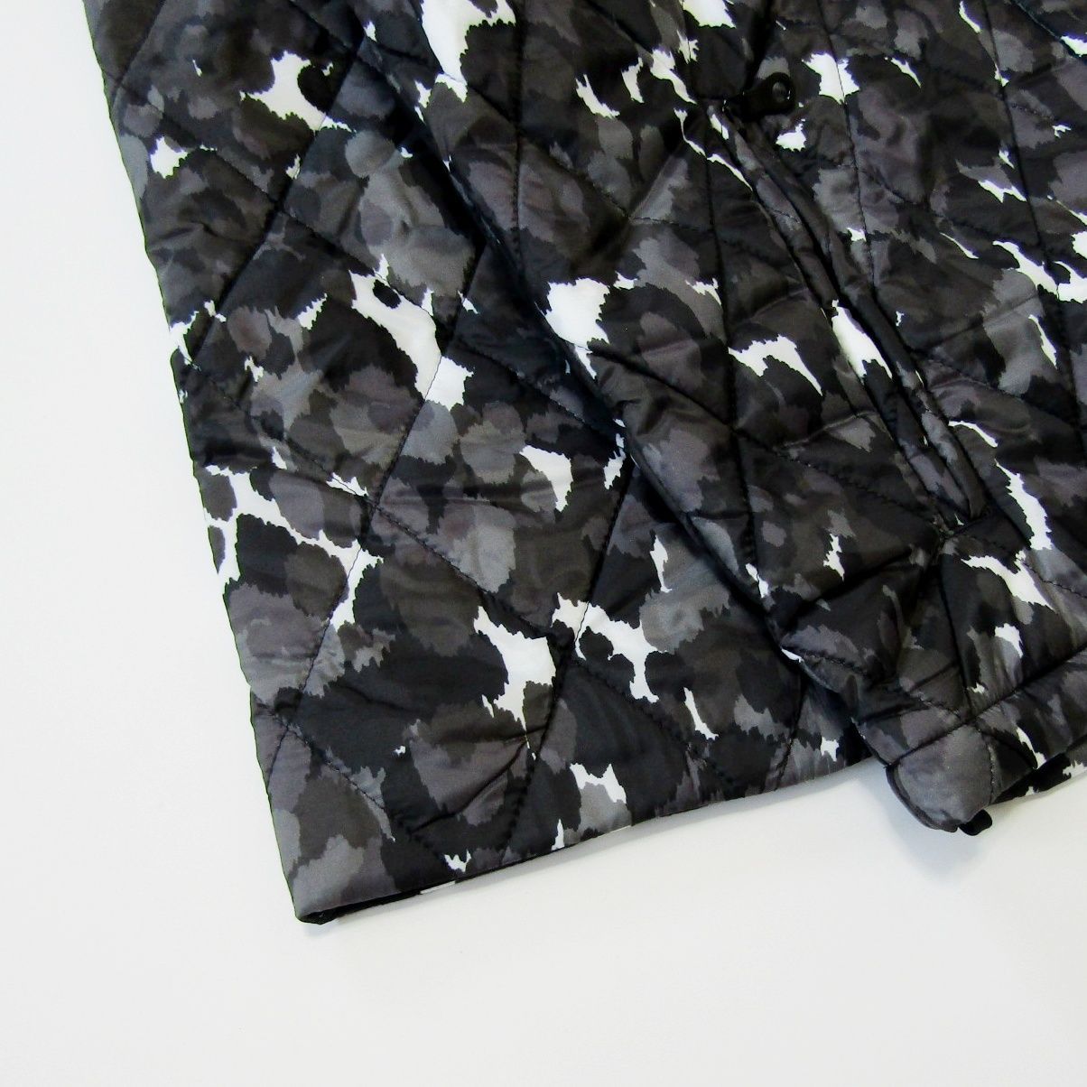 Sandieサンディ レオパードプリント中綿ブルゾン Ｍサイズ LLC-HASEGAWATOSO_COM